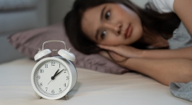 Sleep Problems NYC | Home Sleep Testing & Sleep Apnea Evaluation | 14 Street Medical Arts Patient experiencing sleep problems discussing Home Sleep Testing and sleep apnea evaluation with a physician at 14 Street Medical Arts.