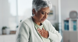 Chest pain and Echocardiogram Physician performing an echocardiogram to evaluate chest pain and heart health at 14 Street Medical Arts